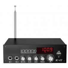 VIRE SC-02 HI-FI Bluetooth Mini Ραδιοενισχυτής Ήχου.
